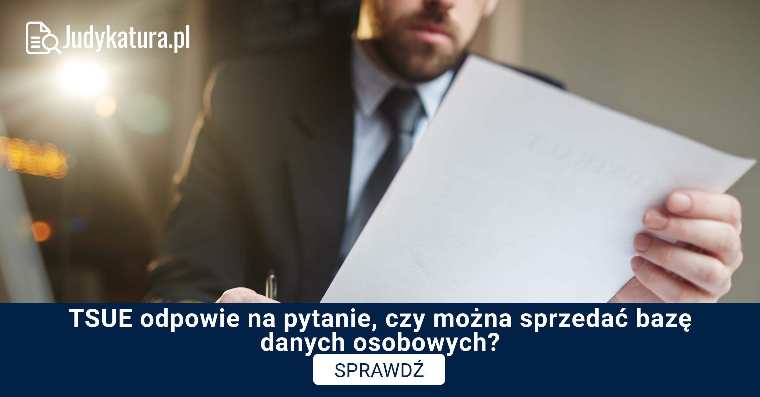 TSUE odpowie na pytanie, czy można sprzedać bazę danych osobowych?