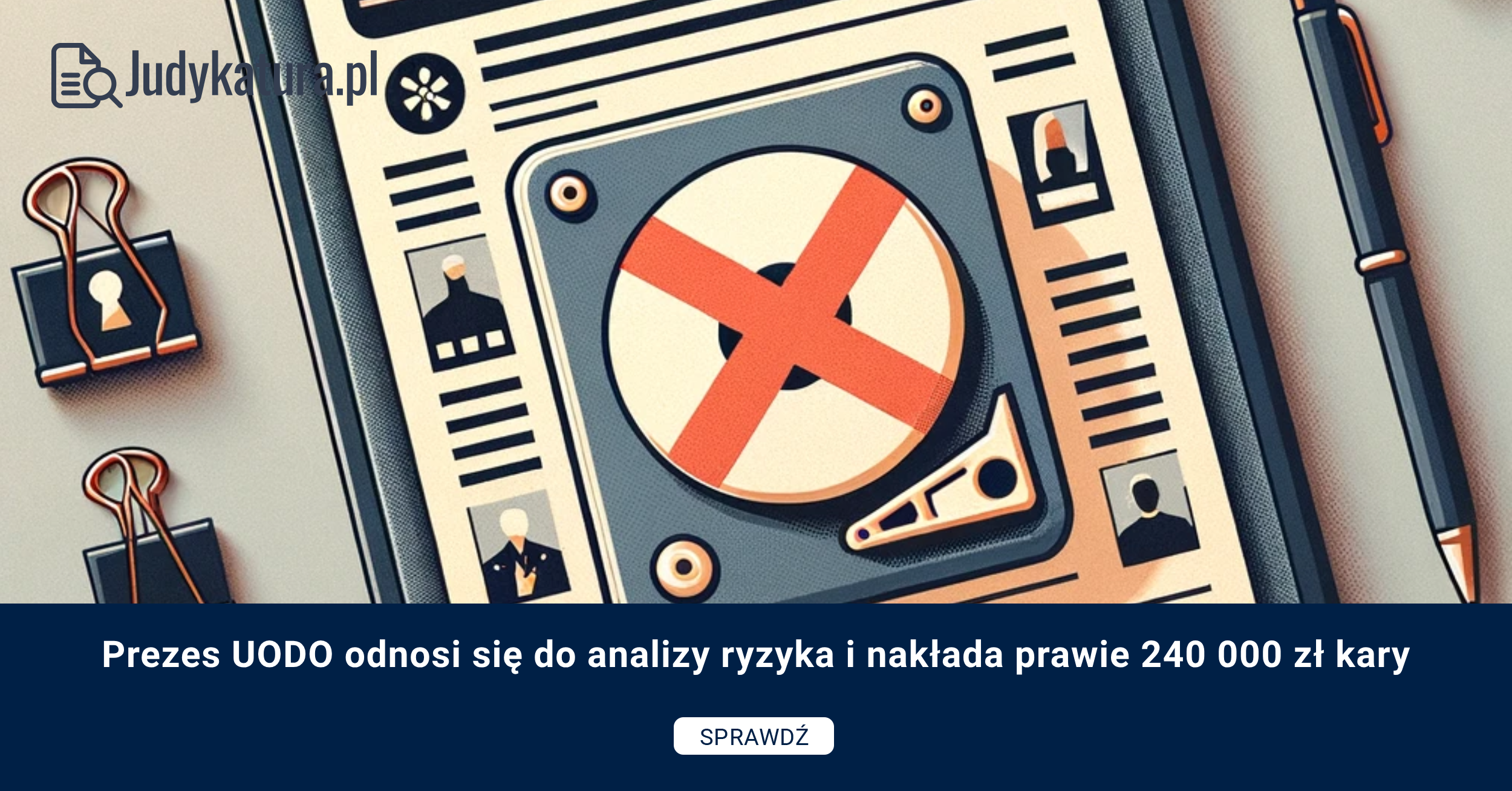 Prezes UODO odnosi się do analizy ryzyka i nakłada prawie 240 000 zł kary