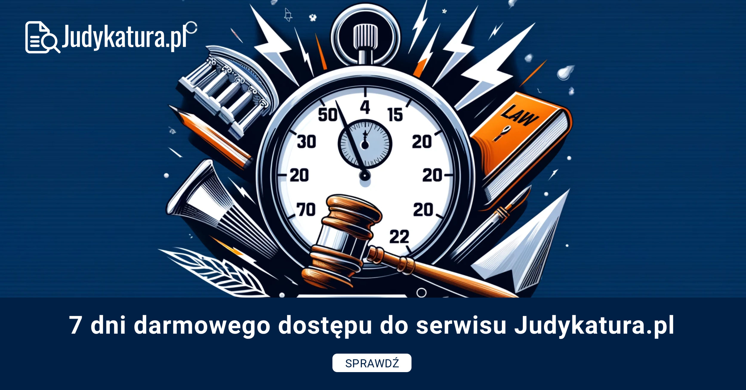 7 dni testowania Judykatura.pl przez cały czerwiec!