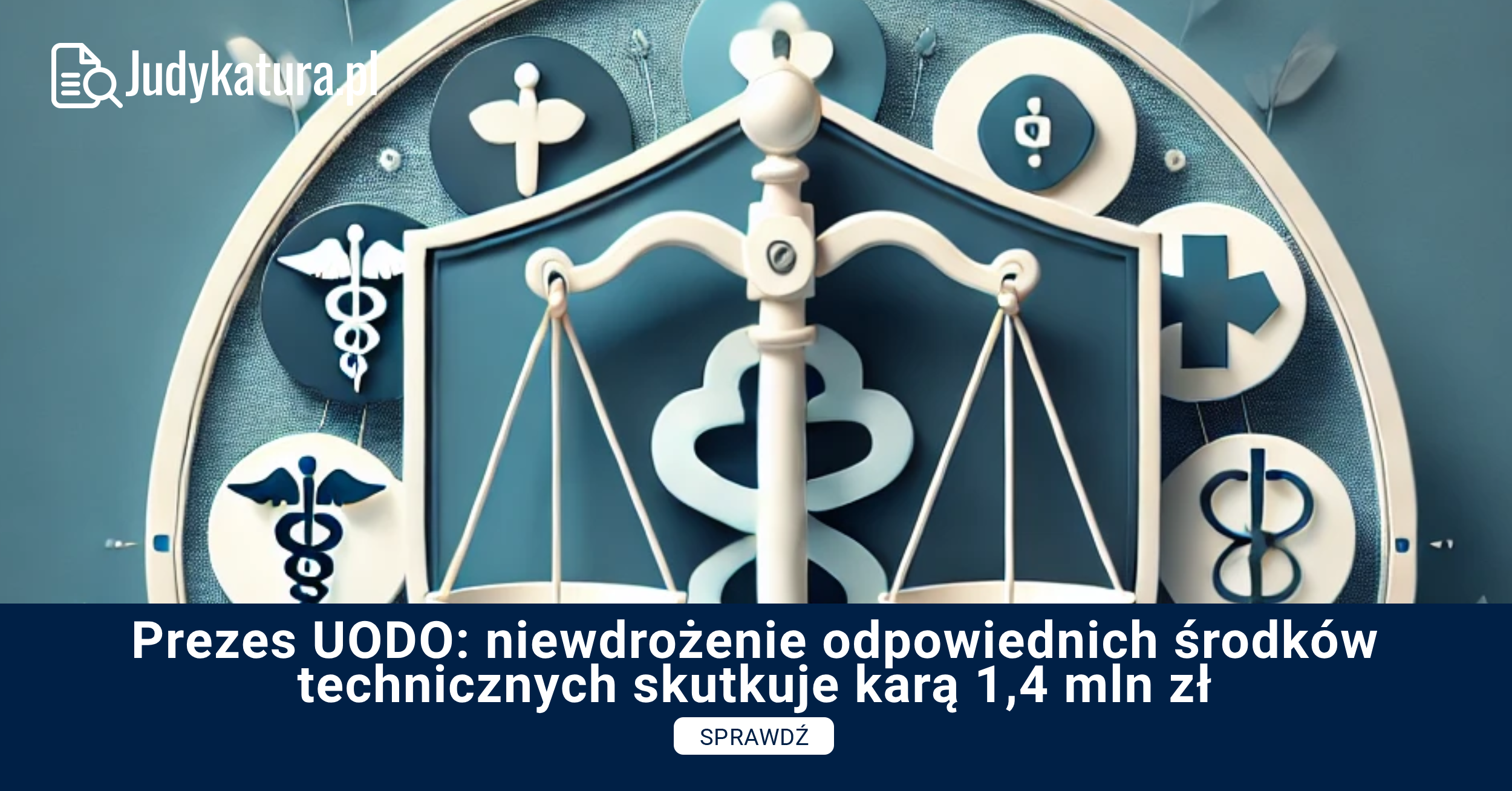 Prezes UODO: niewdrożenie odpowiednich środków technicznych skutkuje karą 1,4 mln zł