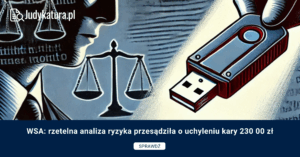 WSA: rzetelna analiza ryzyka przesądziła o uchyleniu kary 230 00 zł