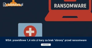 WSA: prawidłowe 1,4 mln zł kary za brak “obrony” przed ransomware