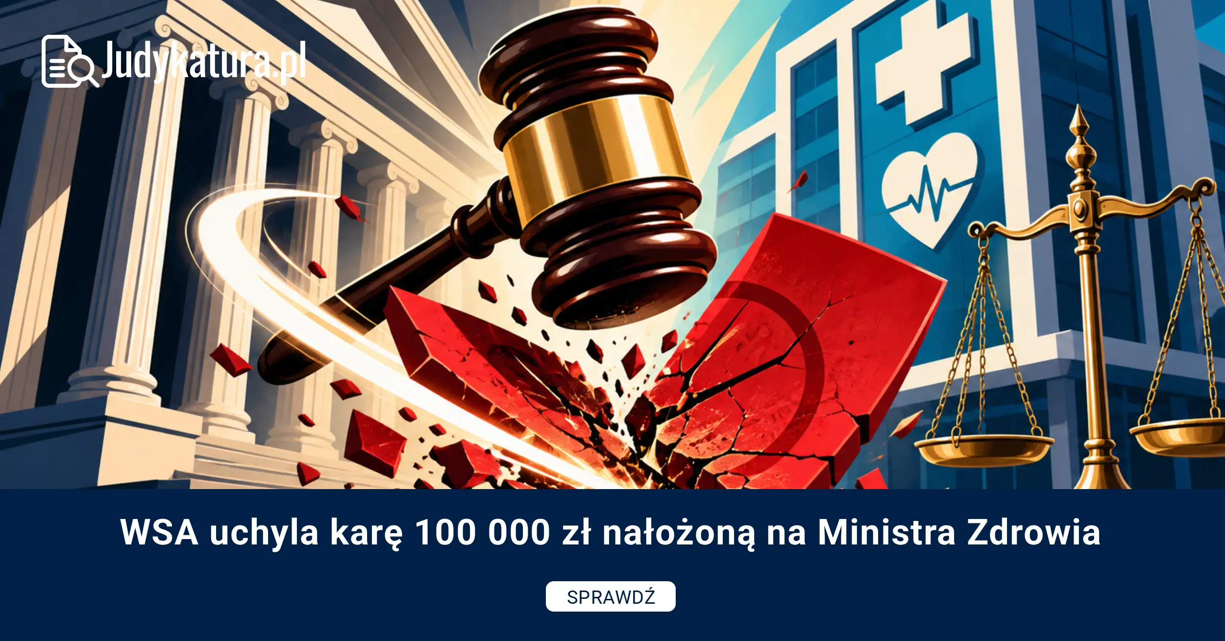 WSA uchyla karę 100 000 zł nałożoną na&nbsp;Ministra Zdrowia