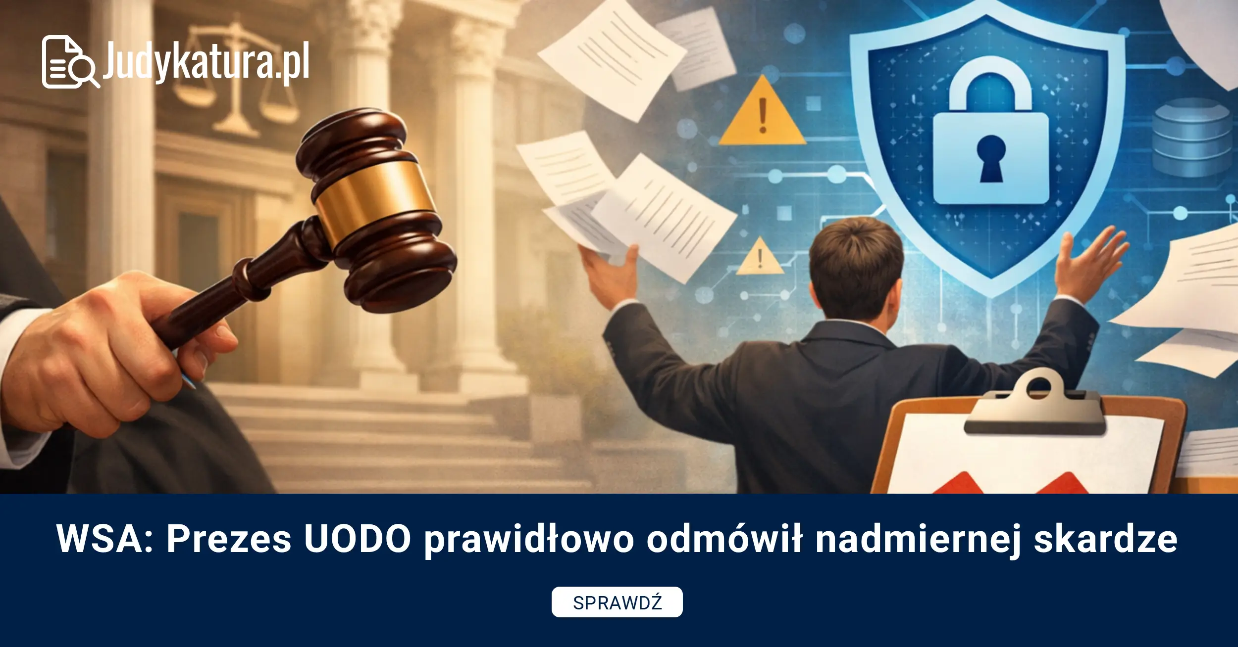 WSA: Prezes UODO prawidłowo odmówił nadmiernej skardze