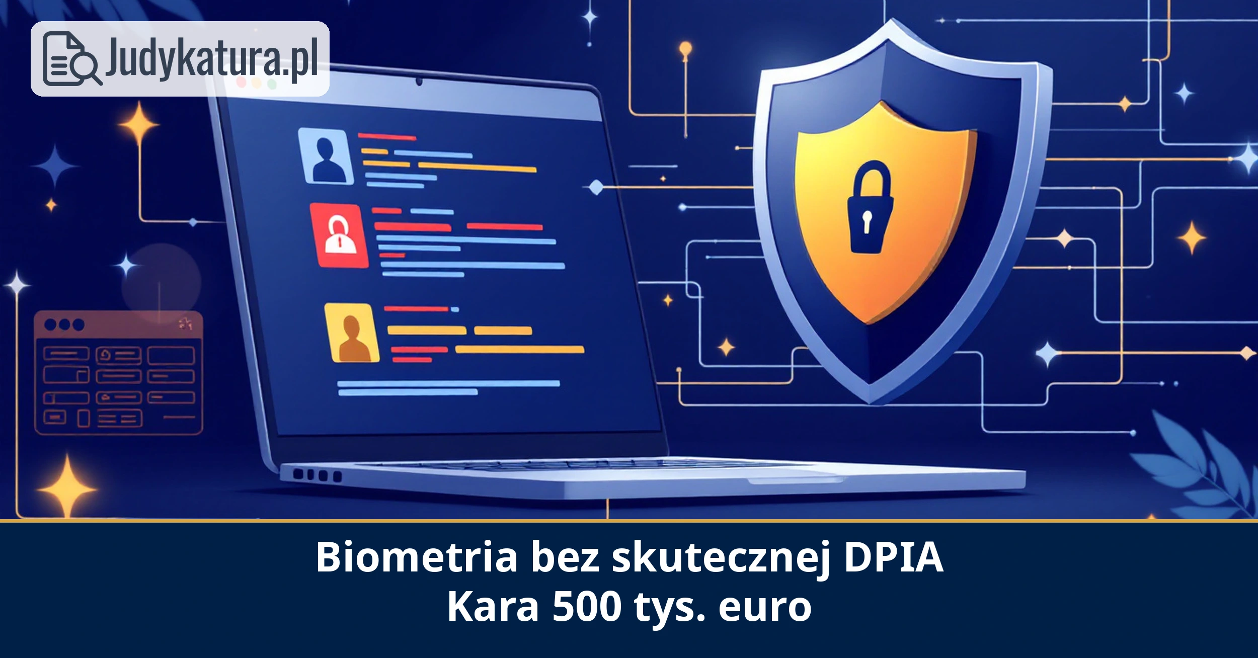 AEPD: 500 tys. euro kary za&nbsp;wadliwą ocenę skutków biometrii