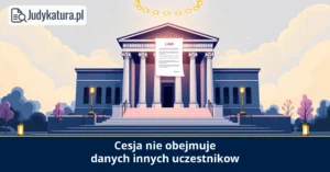 NSA: cesja nie uzasadnia danych uczestnika