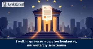 Audiencia Nacional: nakaz musi wskazywać działania