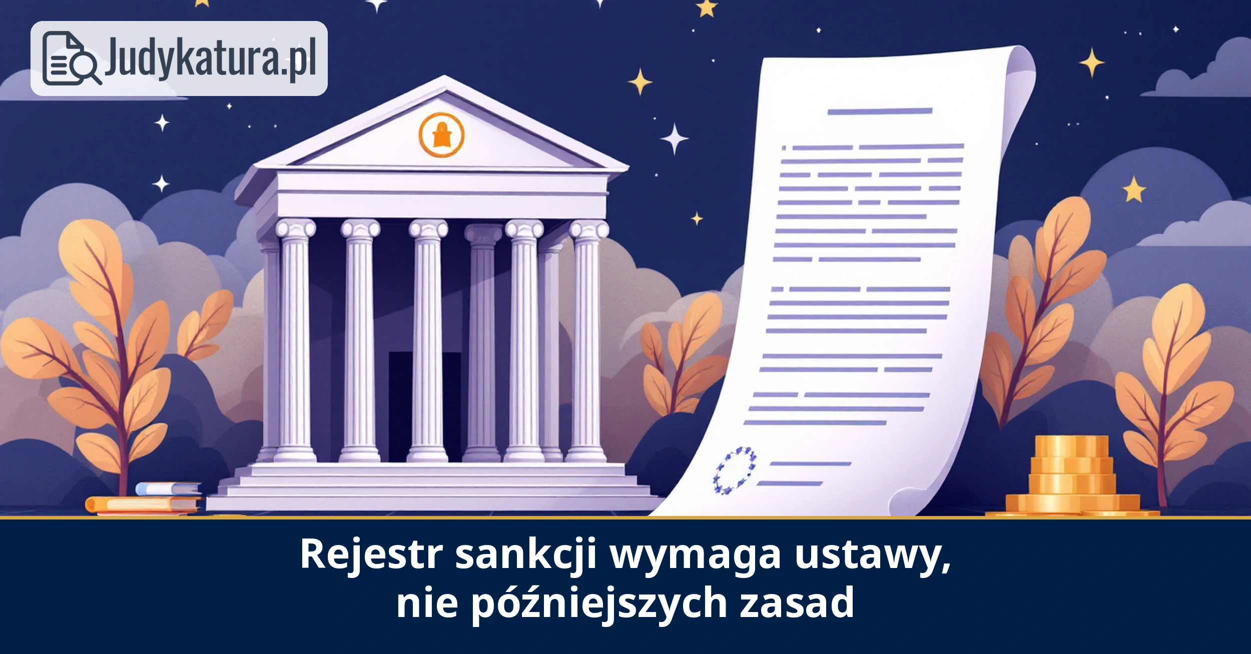 Belgijski organ ochrony danych wskazał, że&nbsp;rejestr sankcji wymaga ustawy