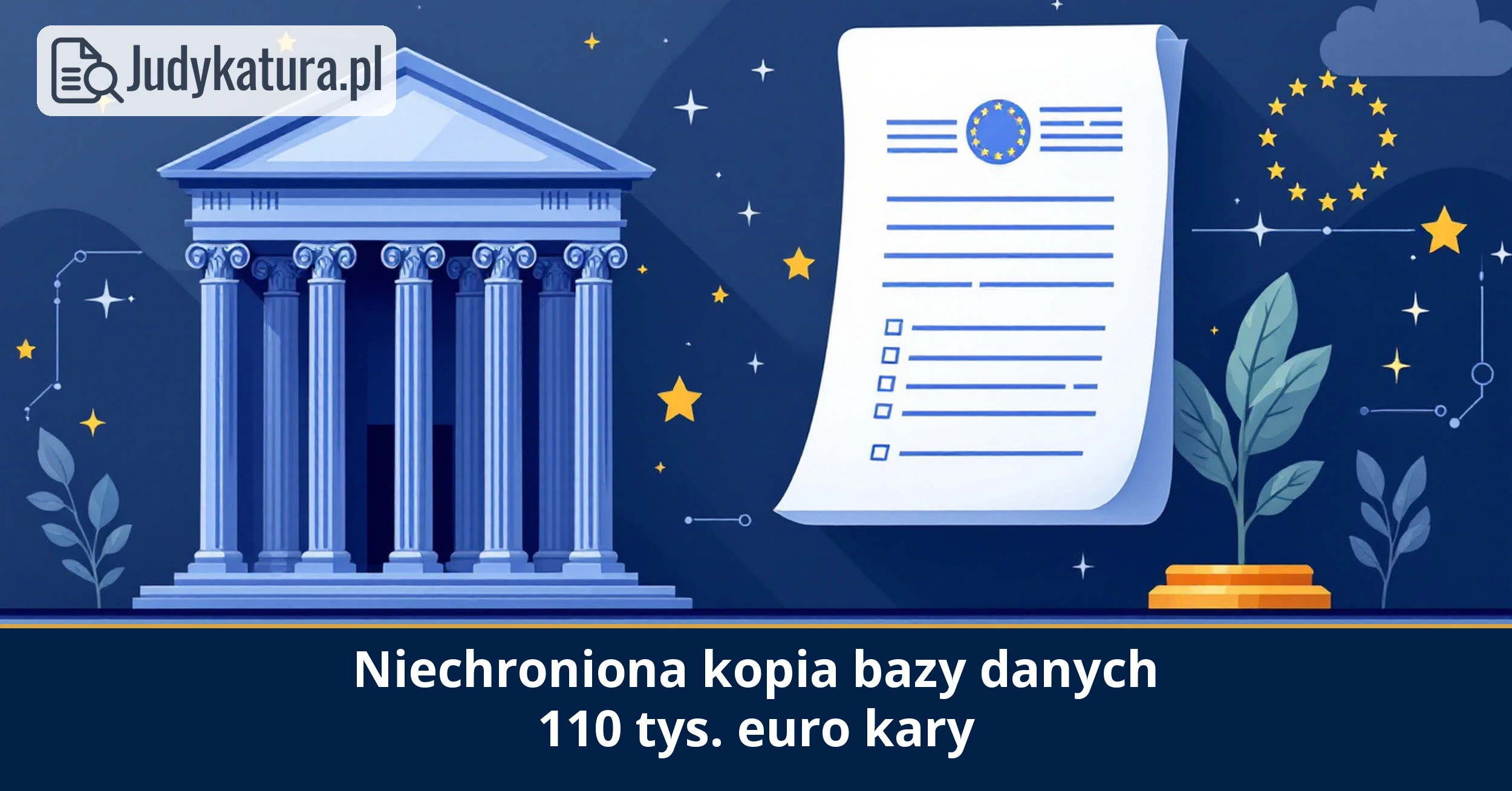 VDAI: 110 tys. euro kary za&nbsp;niechronioną kopię bazy danych
