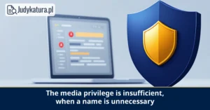 The Austrian Data Protection Authority challenged the disclosure of a name