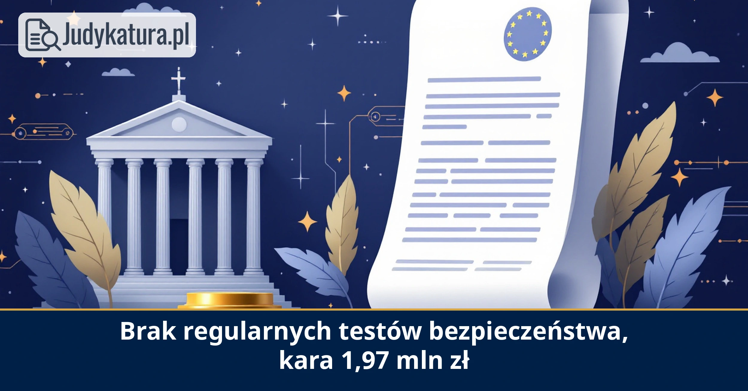NSA: 1,97 mln zł kary za&nbsp;brak regularnych testów bezpieczeństwa