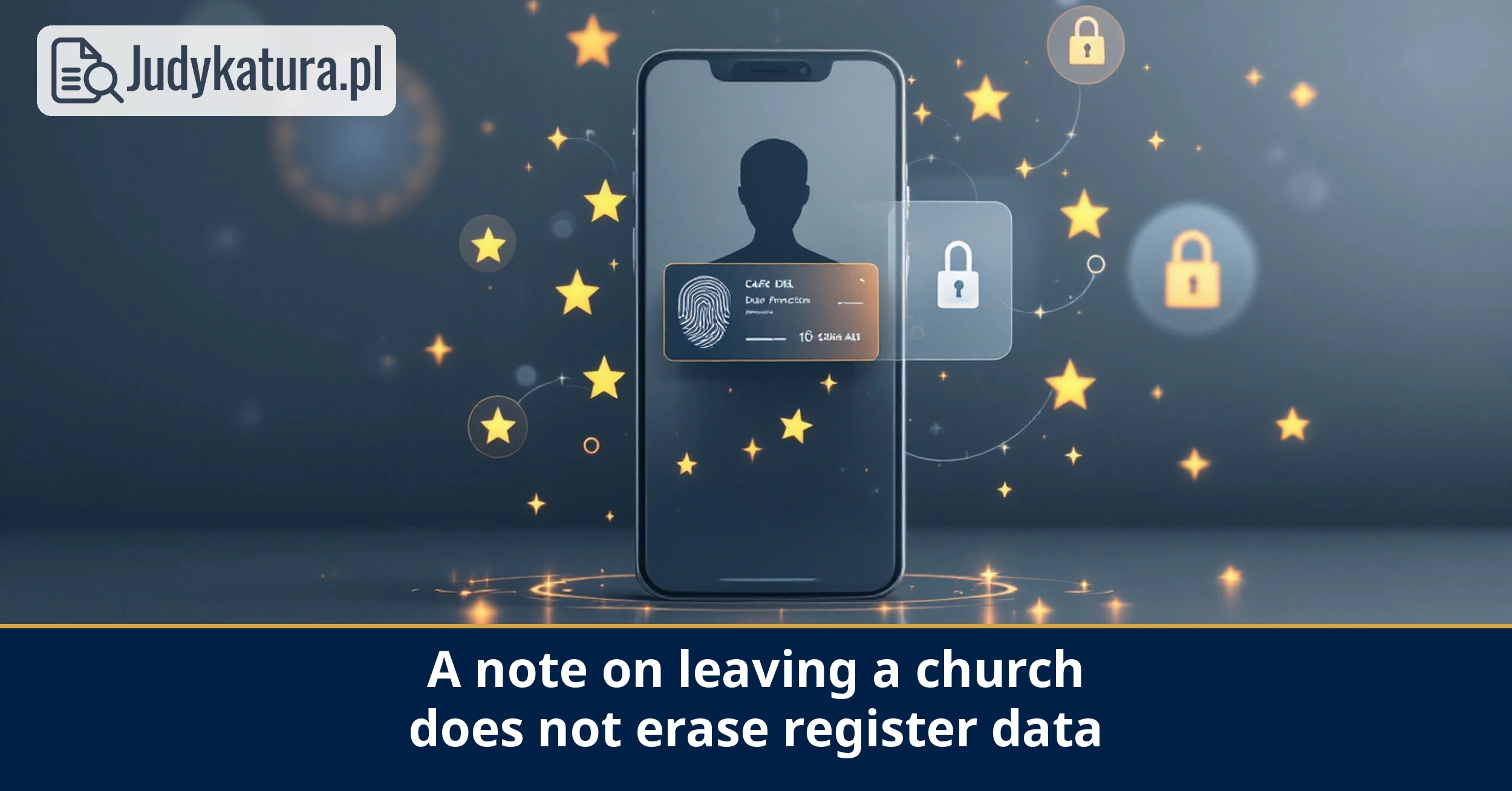 The Advocate General of the Court of Justice said that an annotation does not erase baptism-register data