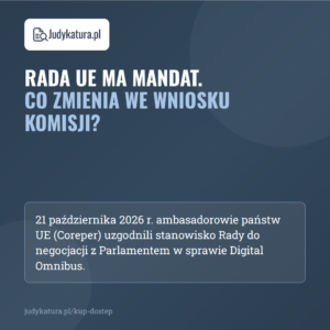 Digital Omnibus: mandat Rady UE. Co&nbsp;zmienia we&nbsp;wniosku Komisji w&nbsp;RODO i&nbsp;cookies